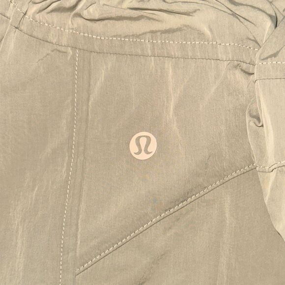 Lululemon Evergreen Track Pant Women's Size 8 Cafe Au Lait Beige Glyde Pockets - Picture 5 of 7